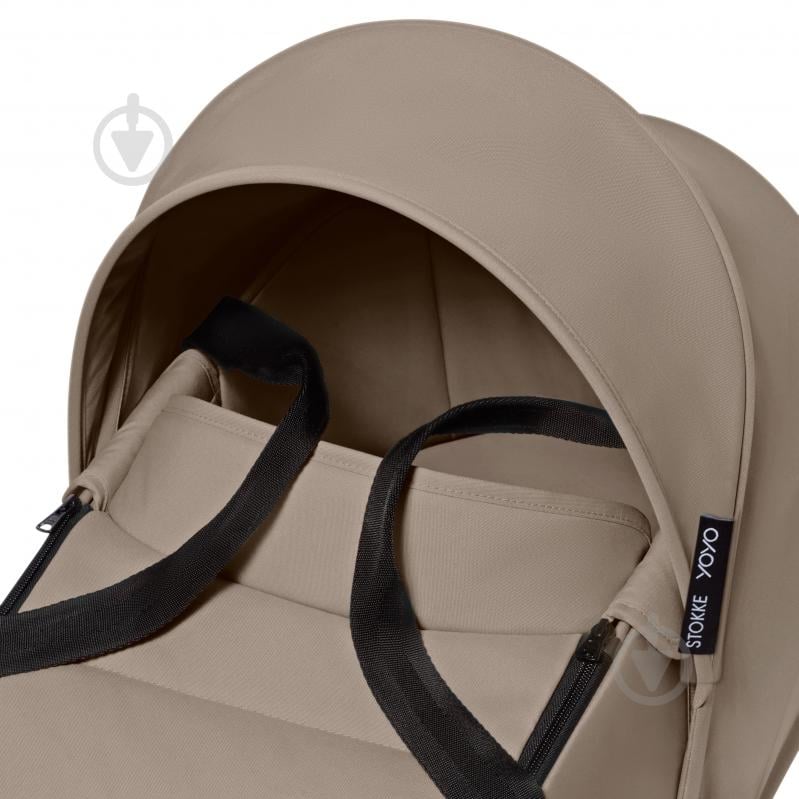 Люлька Stokke YOYO Newborn Shell taupe - фото 6 Люлька Stokke YOYO Newborn Shell taupe - фото 6
