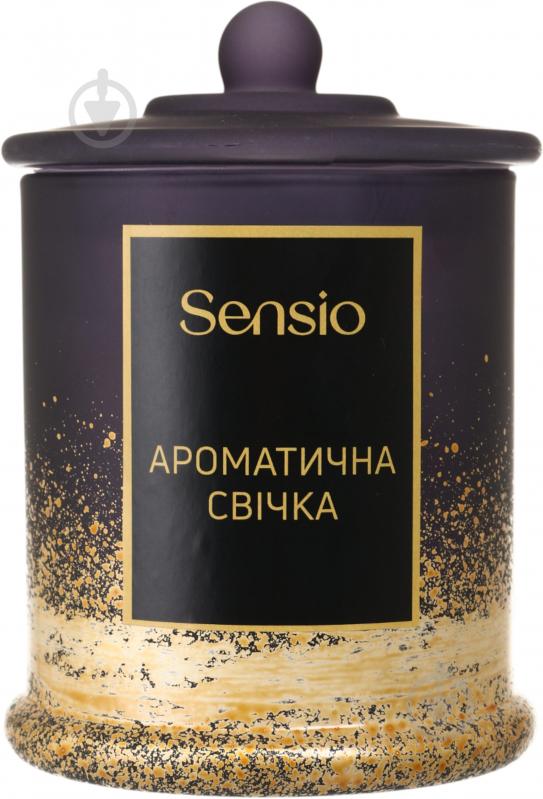 Свеча ароматическая Sensio Cotton Bloom 10х14 см серый - фото 2