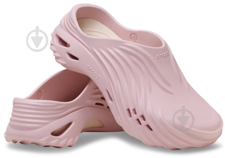 Сабо Crocs Echo Wave 210521-685 р.38-39 розовый - фото 4