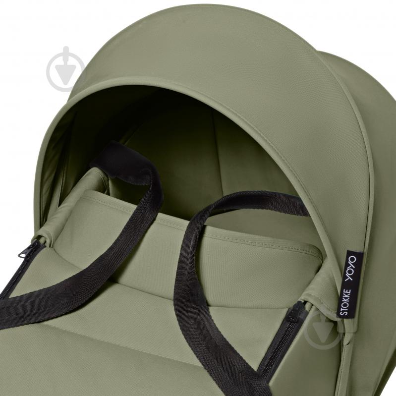 Люлька Stokke YOYO Newborn Shell Olive green - фото 6 Люлька Stokke YOYO Newborn Shell Olive green - фото 6