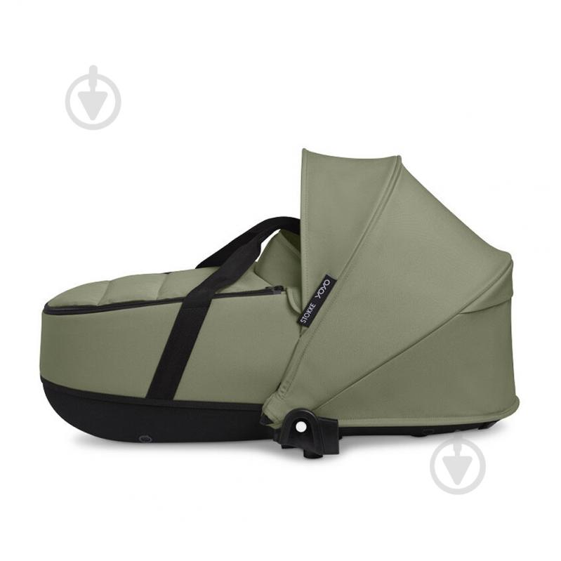 Люлька Stokke YOYO Newborn Shell Olive green - фото 2 Люлька Stokke YOYO Newborn Shell Olive green - фото 2