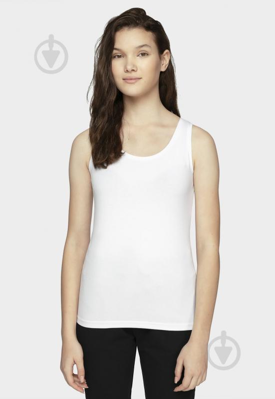 Майка 4F NOSD4-TSD306-10S р.XL білий - фото 1