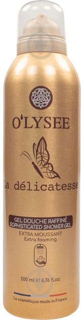 Гель-пена O'LYSEE Extra Foaming Shower Gel La délicatesse 200 мл - фото 1