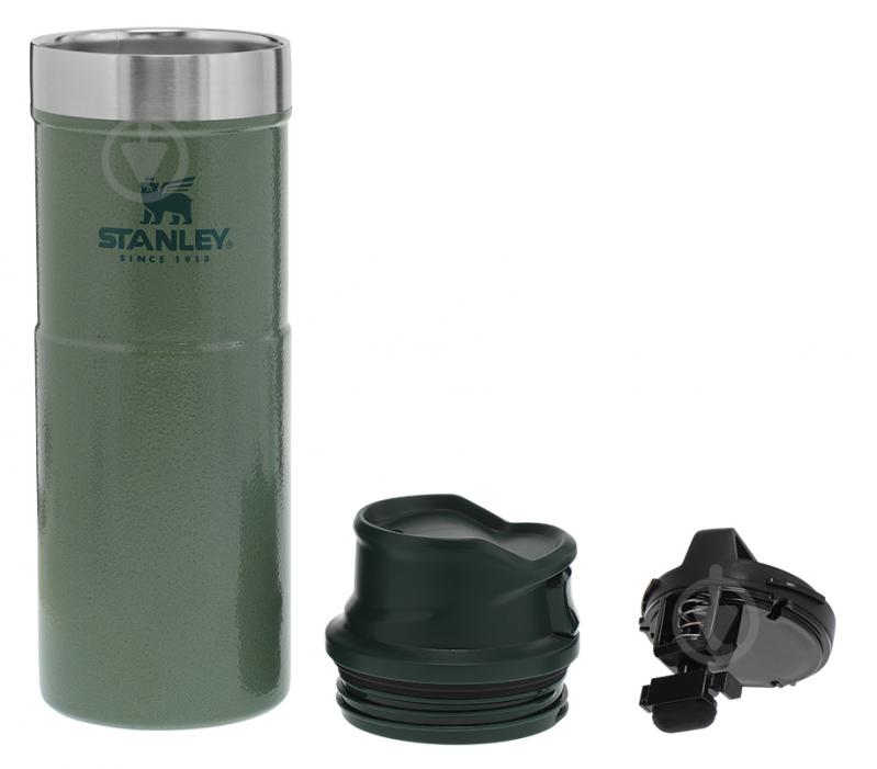 Термочашка Stanley Classic Trigger-action Hammertone Green 0.47 л - фото 2