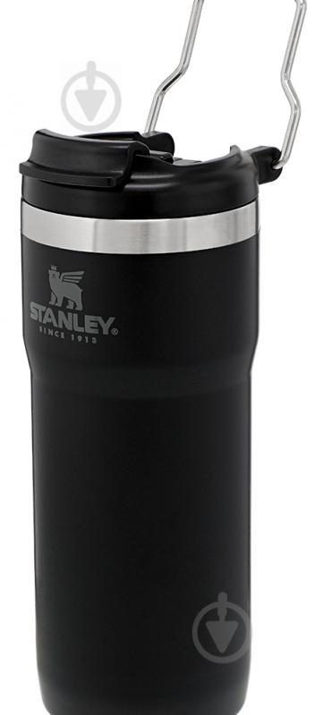 Термочашка Stanley Classic TwinLock Matte Black 0.47 л - фото 2