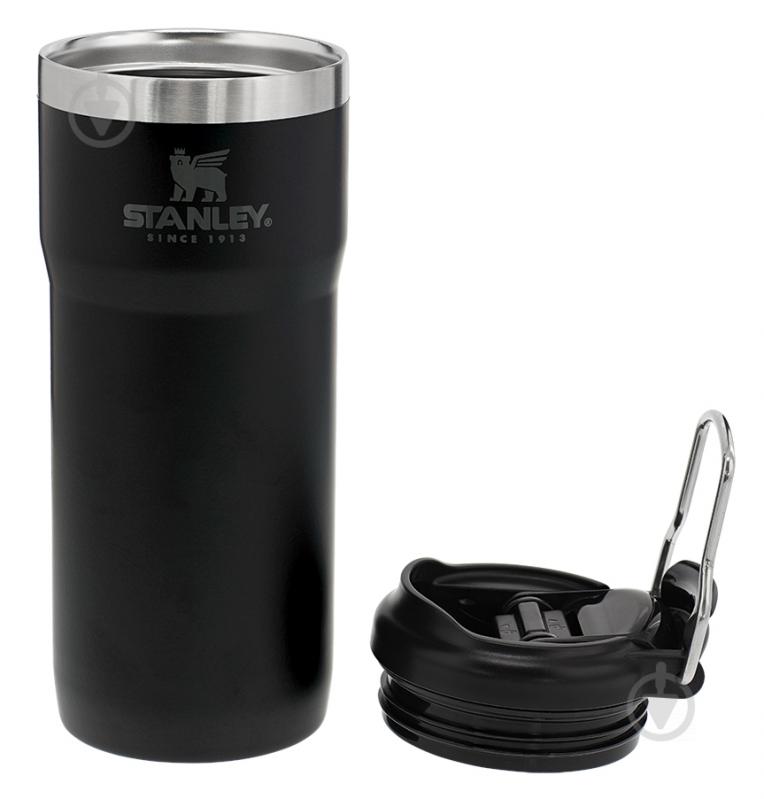 Термочашка Stanley Classic TwinLock Matte Black 0.47 л - фото 3