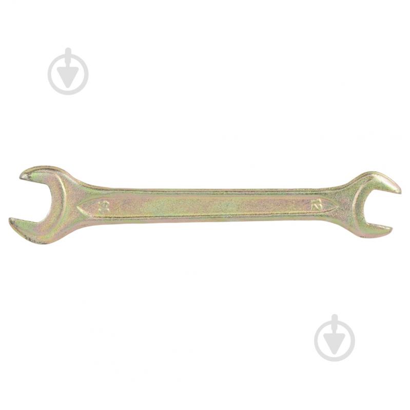 Ключ рожковый Sigma 12×14мм желтый цинк 6025141 - фото 1