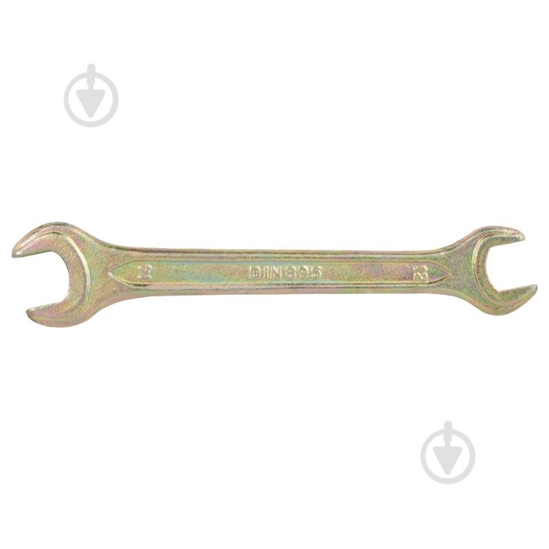 Ключ рожковый Sigma 12×14мм желтый цинк 6025141 - фото 3