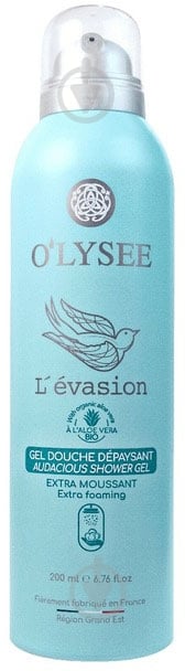 Гель-пена O'LYSEE Extra Foaming Shower Gel L’évasion 200 мл - фото 1