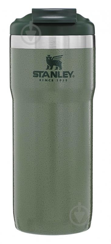 Термочашка Stanley Classic TwinLock Hammertone Green 0.47 л - фото 1