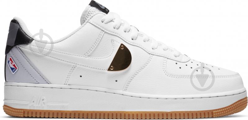 Кроссовки мужские Nike Air Force 1 '07 LV8 CT2298-100 р.45,5 белые - фото 1