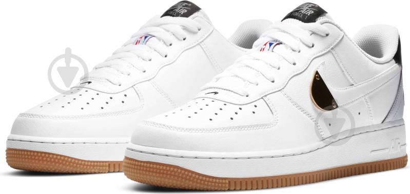 Кроссовки мужские Nike Air Force 1 '07 LV8 CT2298-100 р.45,5 белые - фото 5