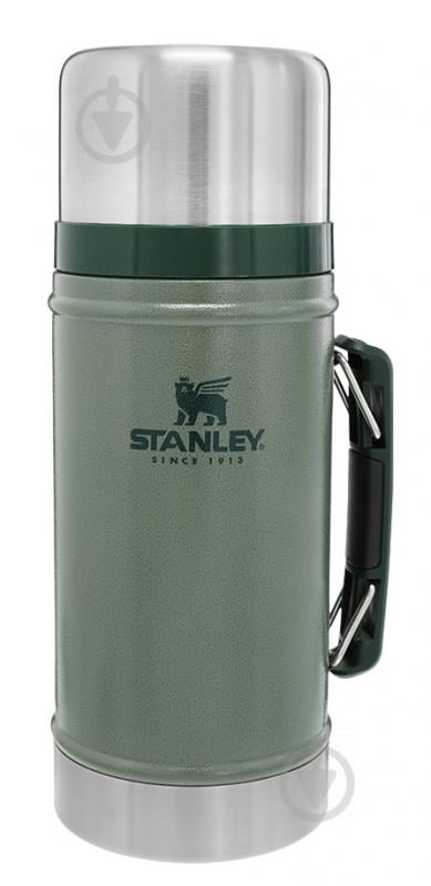 Термос для еды Stanley Classic Legendary Hammertone Green 0.94 л - фото 1