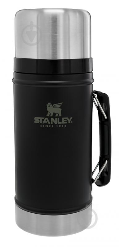 Термос для еды Stanley Classic Legendary Matte Black 0.94 л - фото 1