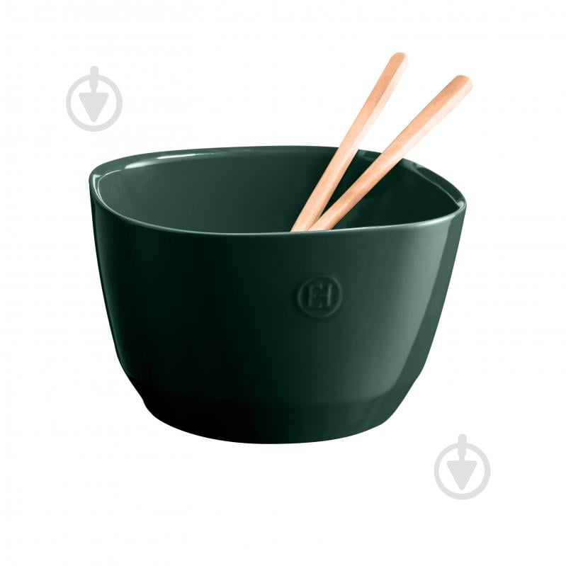 Салатник Emile Henry Tableware 3,5 л зеленый (076594) - фото 3 Салатник Emile Henry Tableware 3,5 л зеленый (076594) - фото 3