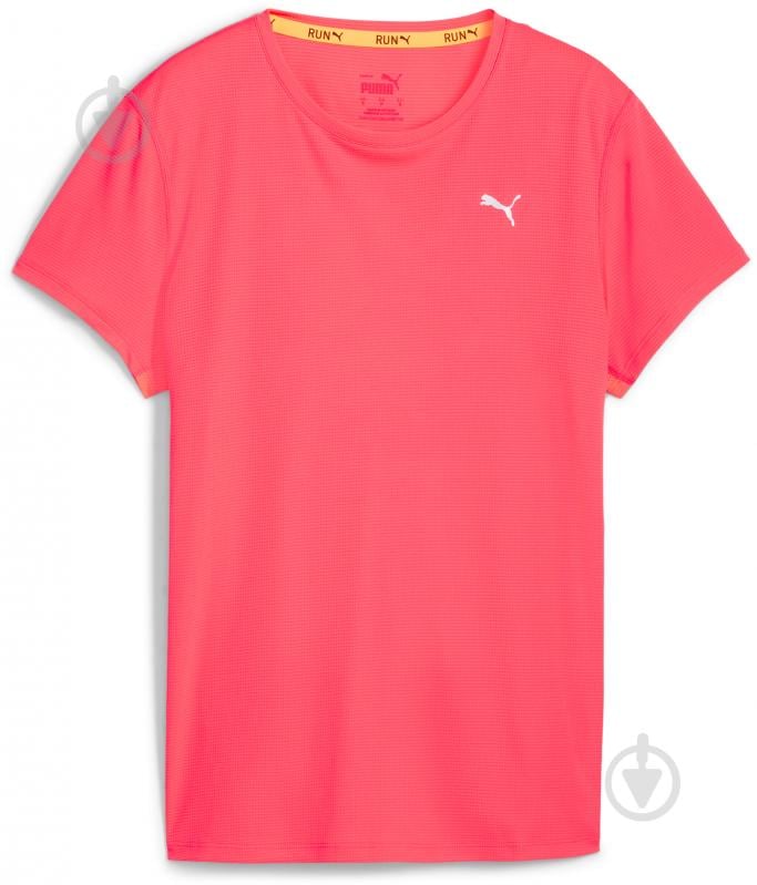 Футболка Puma RUN FAVORITES VELOCITY TEE W 52506116 р.S рожевий - фото 1