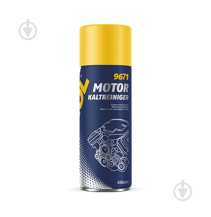 Піна для миття двигуна Mannol Motor Kaltreiniger 9671 450мл - фото 1