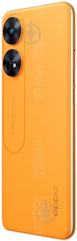 Смартфон OPPO Reno8 T 8/128GB sunset orange (CPH2481) - фото 6