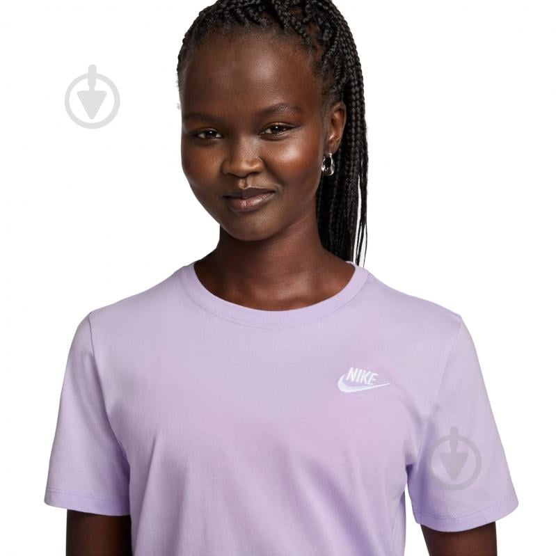 Футболка Nike NS CLUB SS TEE DX7902-511 р.XS фіолетовий - фото 3