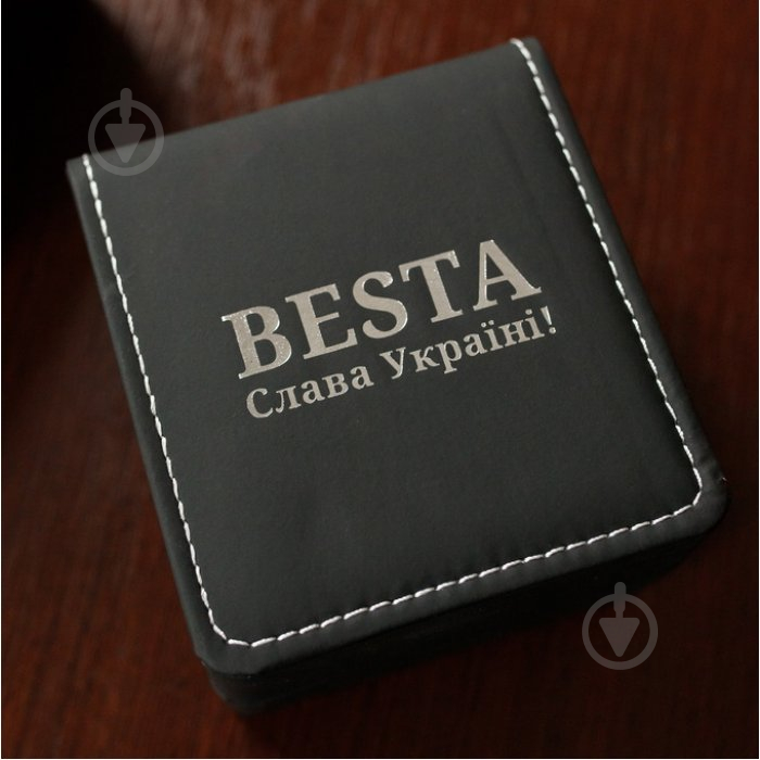 Коробочка для часов «Слава Україні!» BESTA black - фото 3