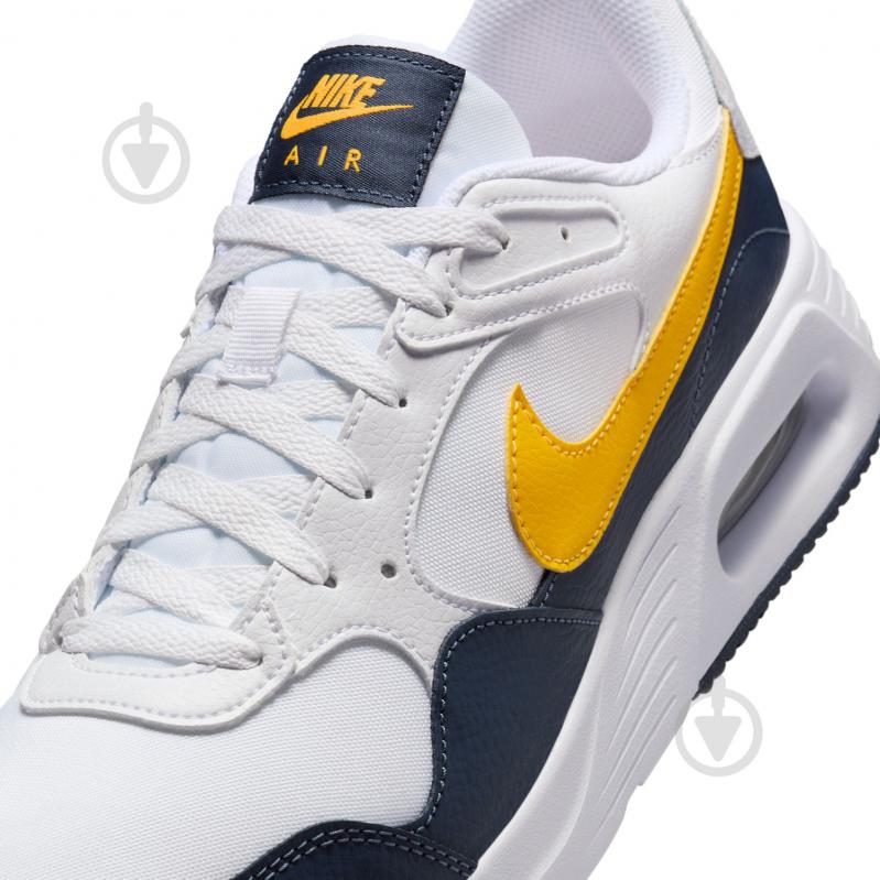 Кросівки чоловічі демісезонні Nike AIR MAX SC HF4857-100 р.42 білі - фото 8