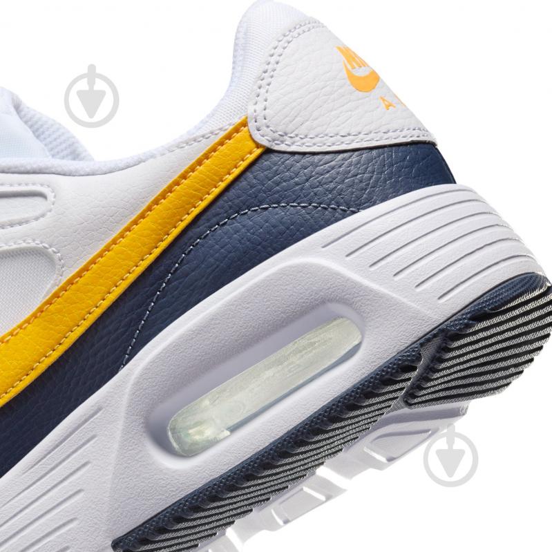 Кросівки чоловічі демісезонні Nike AIR MAX SC HF4857-100 р.42 білі - фото 9