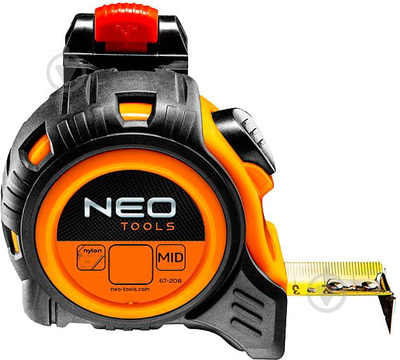 Рулетка NEO tools 67-205 5  м x 25  мм - фото 1