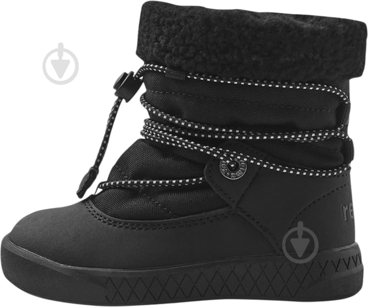 Ботинки для мальчиков Reima Lumipallo Toddler 5400036B-9990 р.29 черный - фото 1 Ботинки для мальчиков Reima Lumipallo Toddler 5400036B-9990 р.29 черный - фото 1