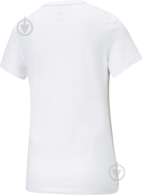 Футболка Puma ESS Small Logo Tee 58677602 р.XL белый - фото 2