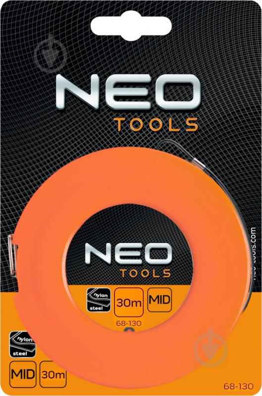 Рулетка NEO tools вимірювальна сталева 68-130 30  м x 9,5  мм - фото 3