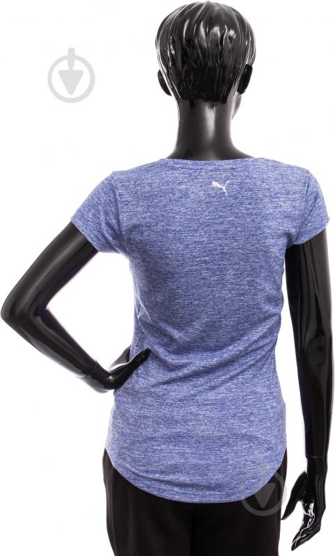 Футболка Puma Heather Cat Tee 51412106 р.S синий - фото 3 Футболка Puma Heather Cat Tee 51412106 р.S синий - фото 3