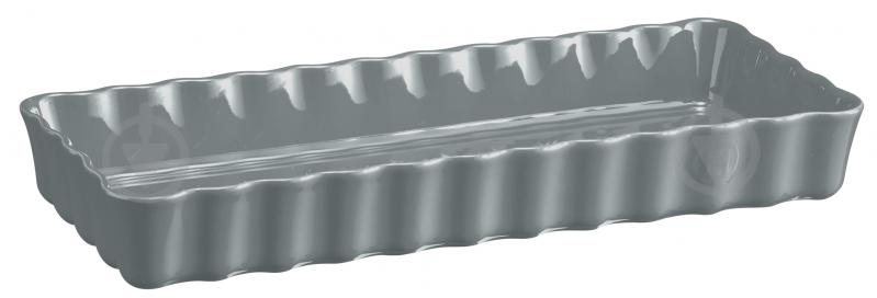 Форма для выпечки Emile Henry Ovenware 36х15 см серая (806034) - фото 1 Форма для выпечки Emile Henry Ovenware 36х15 см серая (806034) - фото 1