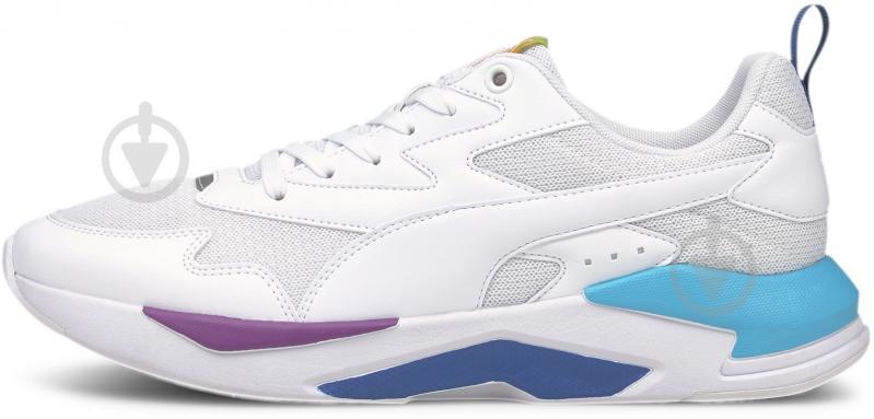 Кроссовки женские демисезонные Puma X-Ray Lite Rainbow 36886302 р.35,5 белые - фото 1