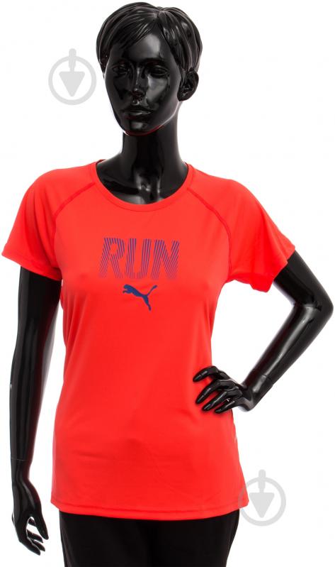 Футболка Puma Tee W 51431802 р.XS красный - фото 1