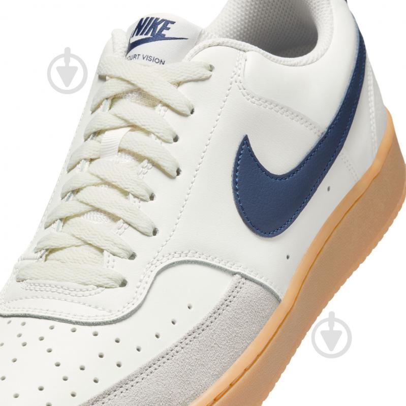 Кросівки чоловічі демісезонні Nike COURT VISION LO TRK3 HF1068-133 р.46 бежеві - фото 8