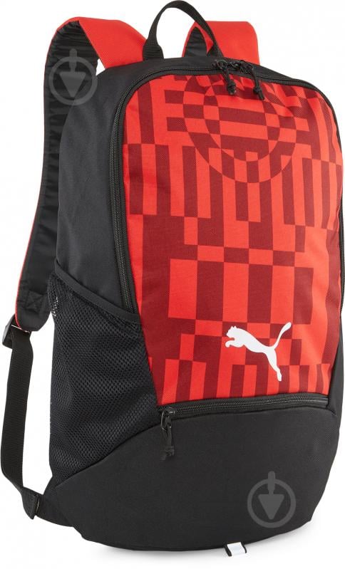 Рюкзак Puma INDIVIDUALRISE BACKPACK RED- BL 07991101 21 л черный с красным - фото 1