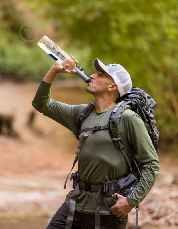 Система питьевая LifeStraw LSW LSPSSOLBWW Peak Solo Mountain Blue - фото 6