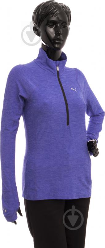 Кофта Puma Heather Top W 51432103 р. M синий - фото 2