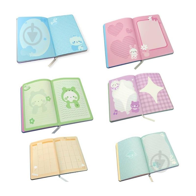 Блокнот Malevaro 3D Няшки 130x183 мм - фото 2 Блокнот Malevaro 3D Няшки 130x183 мм - фото 2