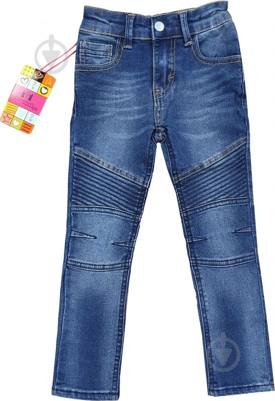 Джинсы Dengiz р.98 синий М-071 - фото 1