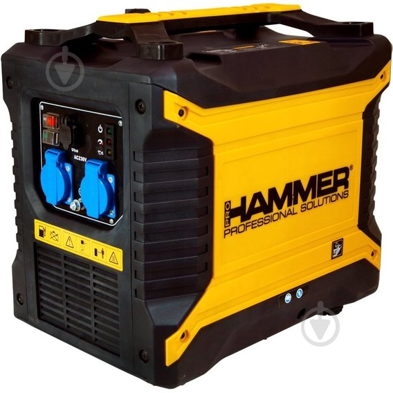 Генератор Hammer PRO 2 кВт / 2,2 кВт 220 В HM-G2200inv бензин - фото 2