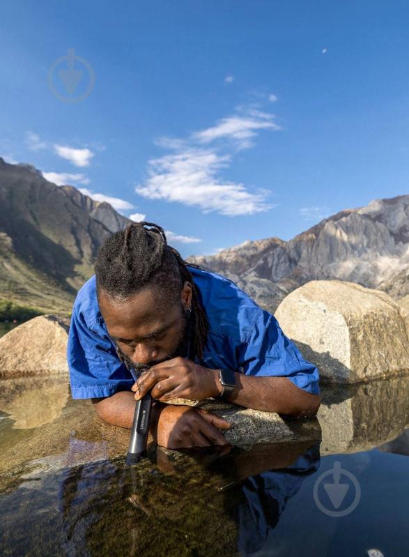 Система питьевая LifeStraw LSW LSPSPDGWW Peak Personal Mountain Grey - фото 8