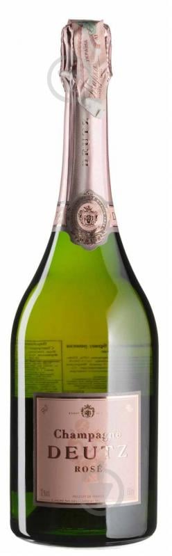 Шампанское Deutz Brut Rose, брют розовый 0,75 л - фото 1