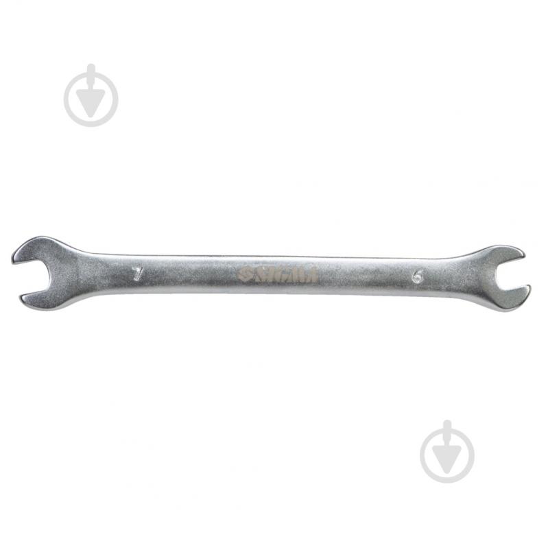 Ключ ріжковий Sigma 6×7мм CrV 6025611 - фото 1
