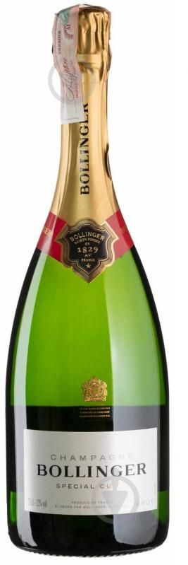 Шампанське Bollinger Special Cuvee брют біле 12 % 0,75 л - фото 1
