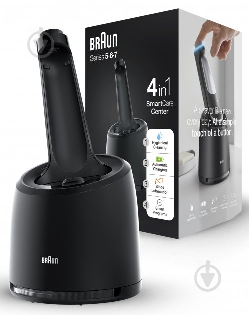 Аксессуар для бритвы Braun Clean&Charge 0-CC BLK - фото 2