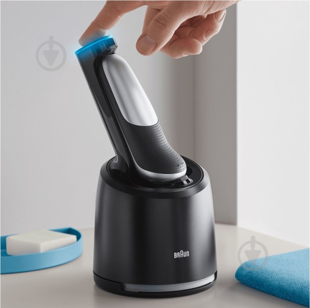 Аксессуар для бритвы Braun Clean&Charge 0-CC BLK - фото 5