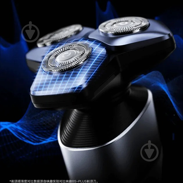 Електробритва ENCHEN Rotary Shaver Knight 1 Black (BK3000) - фото 4