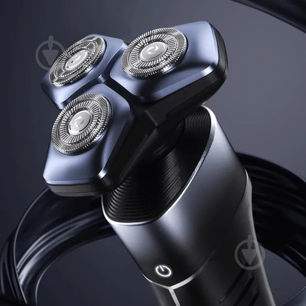 Електробритва ENCHEN Rotary Shaver Knight 1 Black (BK3000) - фото 2