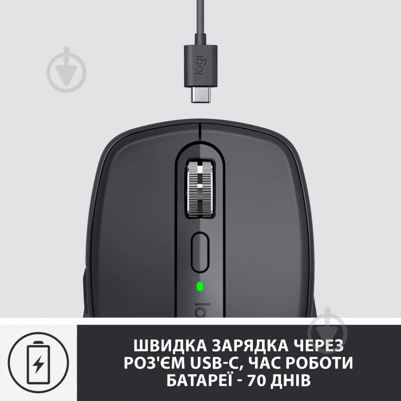 Мышь Logitech MX Anywhere 3 graphite (910-005988) - фото 5